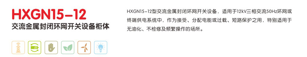 HXGN15- -12交流金属封闭环网开关设备柜体