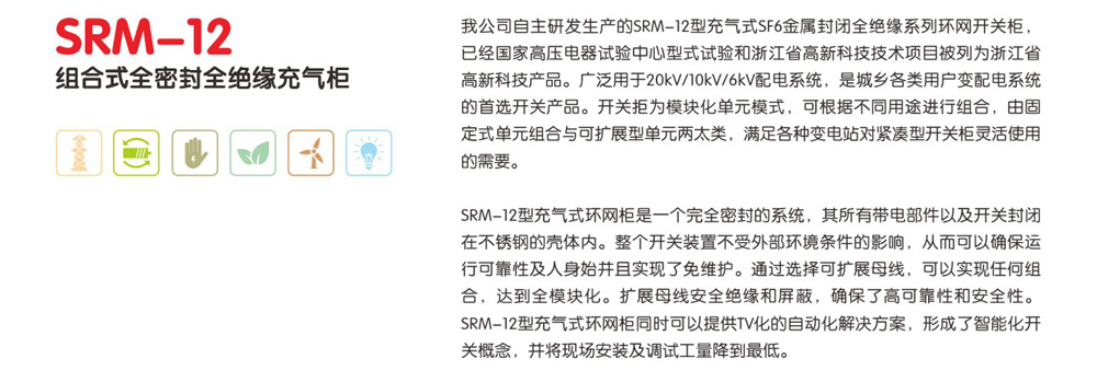 SRM- -12组合式全密封全绝缘充气柜